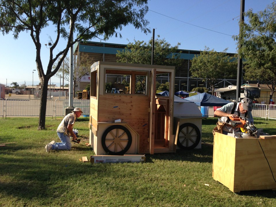 County Fair Showcases Car Themed Kid39;s Playhouses Car Donation Blog