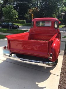 WBEZ Car Donation - 1948 Chevy Truck - Rear Bed View