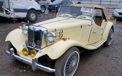 Homemade MG Kit Car Donated to the American Cancer Society