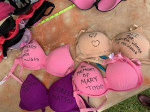 Bras for Athena's Challenge World Record