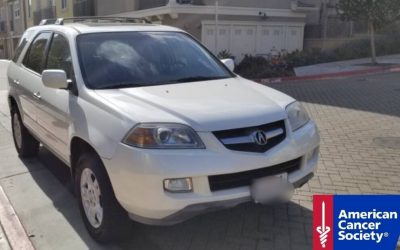 Acura MDX Donated to American Cancer Society