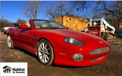 Aston Martin DB7 Vantage Donated to Habitat for Humanity