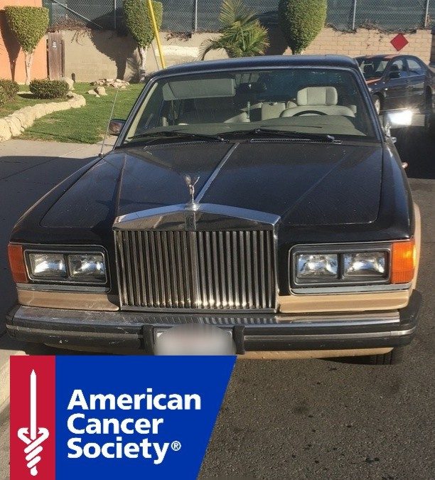 Rolls Royce Donated to American Cancer Society