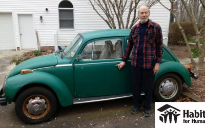 1974 Volkswagen Beetle Donated to Habitat for Humanity