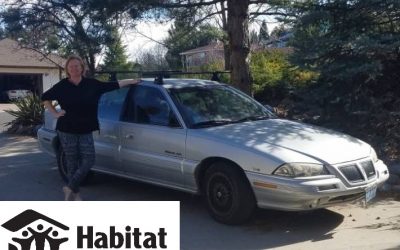 Pontiac Donated to Habitat for Humanity