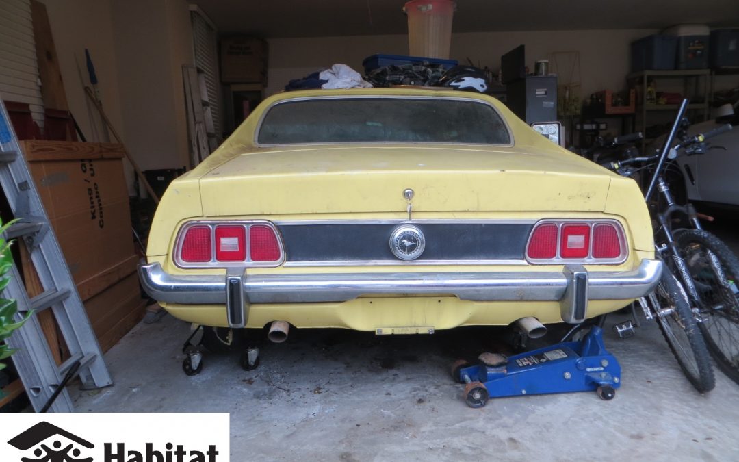 1973 Ford Mustang Donated to HFH