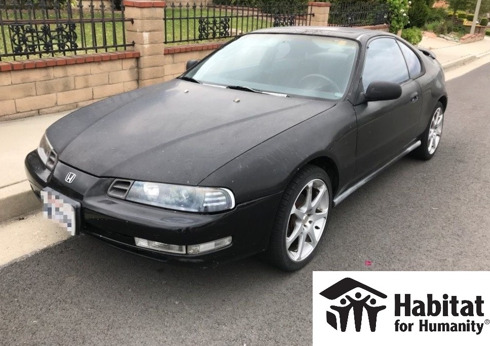 1992 Honda Prelude donated to Habitat
