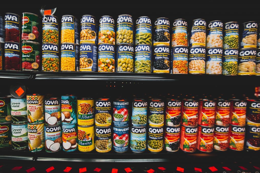 canned food month