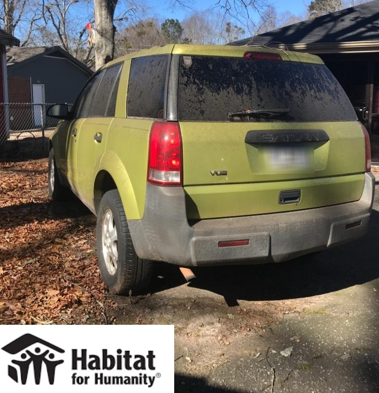 2004 Saturn Vue donated to HFH
