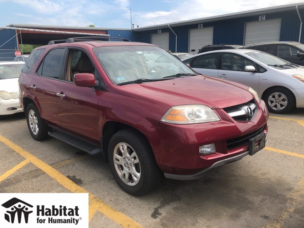 2006 Acura MDX donated to HFH