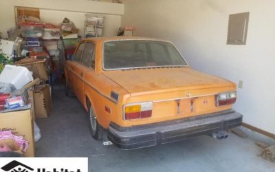 1977 Volvo 244 Donated to Habitat for Humanity