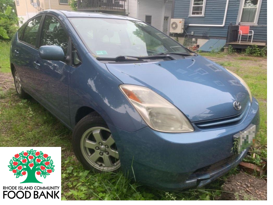2005 Toyota Prius donated to Rhode Island Community Food Bank