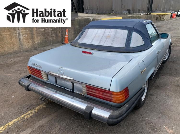 1982 Mercedes donated to Habitat