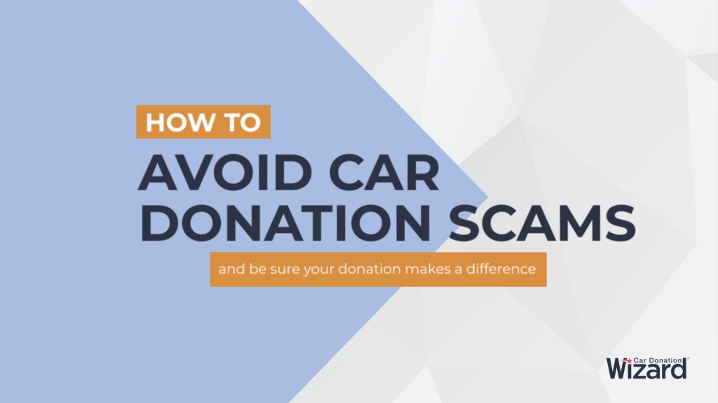 Avoid Car Donation Scams