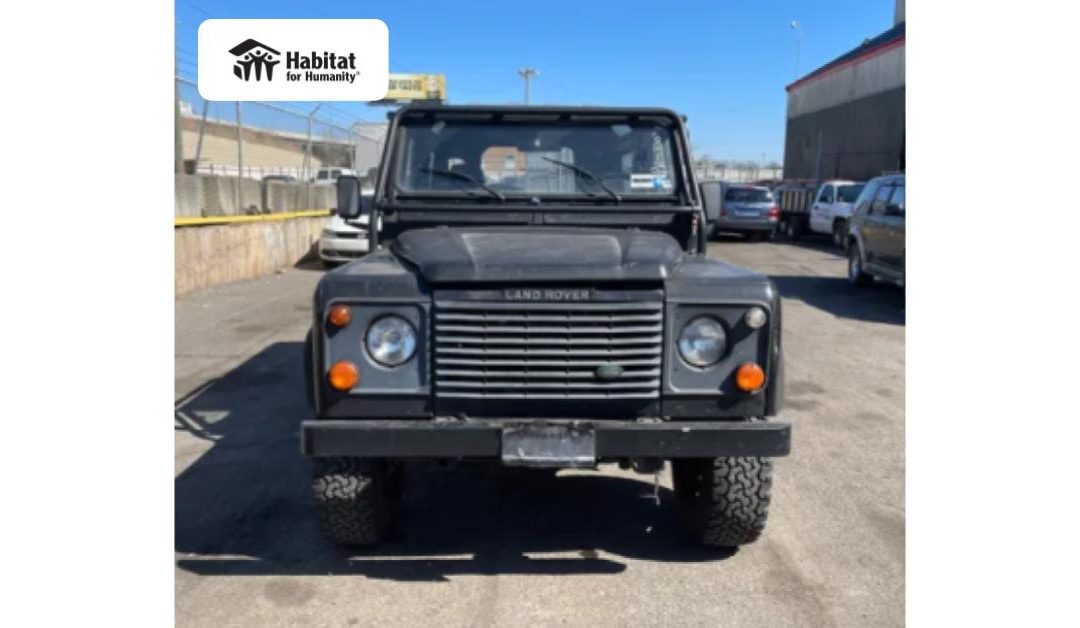 1995 Land Rover Defender 90 Donated to Habitat for Humanity