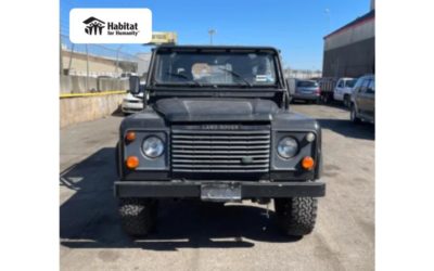 1995 Land Rover Defender 90 Donated to Habitat for Humanity