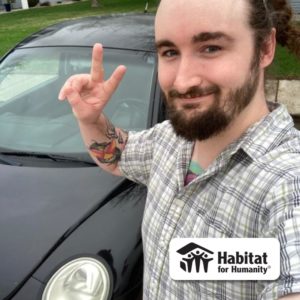 2002 VW New Beetle donated to HFH