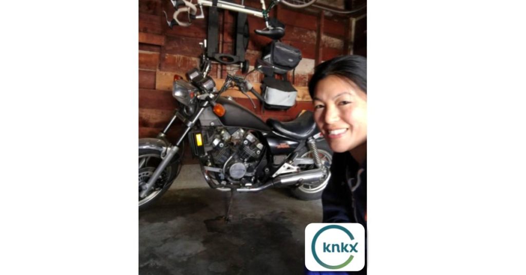 Belinda's Honda VF500C