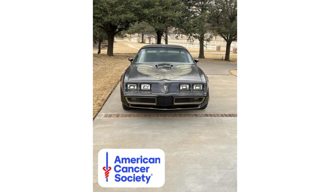 1979 Pontiac Trans Am Donated to American Cancer Society