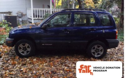 2002 Chevrolet Tracker Donated to Car Talk