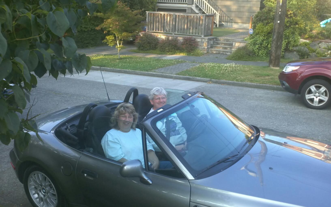 Shirley’s 2001 BMW Z3 Donated to Pancreatic Cancer Action Network