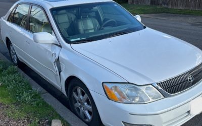 Ki’s 2001 Toyota Avalon Donated to American Cancer Society
