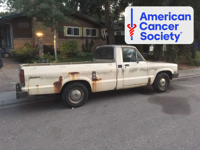 Scott’s 1984 Mazda Pickup Donated to American Cancer Society