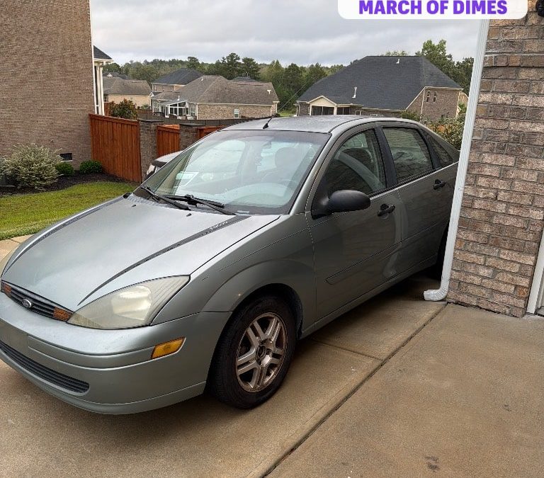 Kwashaun’s 2003 Ford Focus Donated to March of Dimes