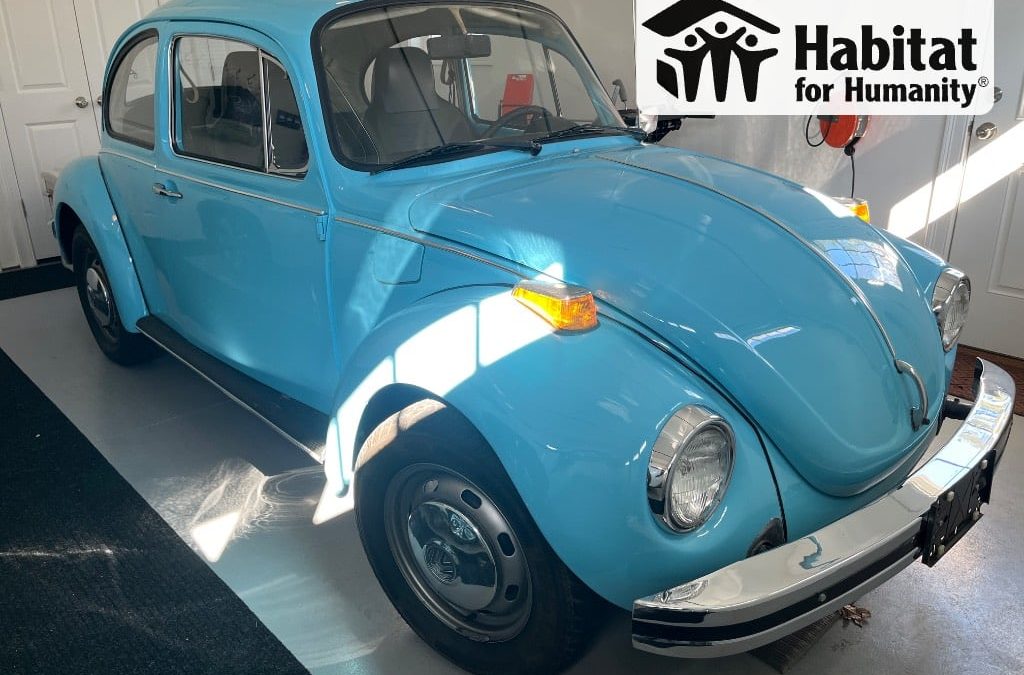 George’s 1974 Volkswagen Super Beetle Donated to Habitat for Humanity