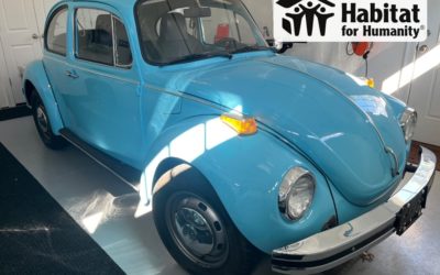 George’s 1974 Volkswagen Super Beetle Donated to Habitat for Humanity