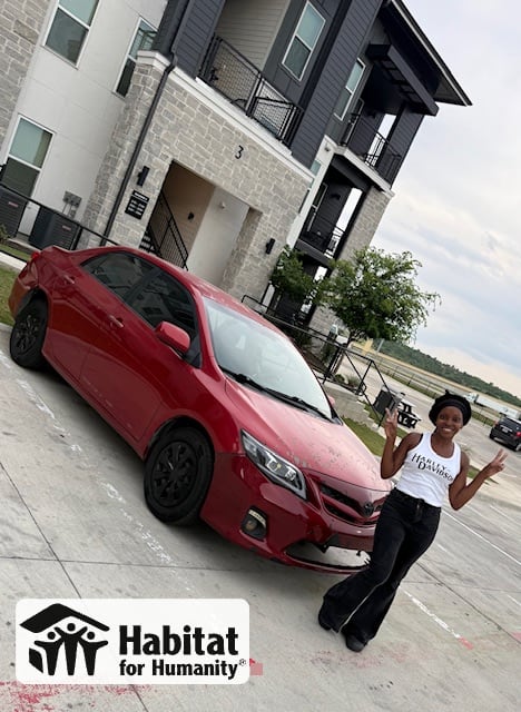 Juanita’s 2011 Toyota Corolla Donated to Habitat for Humanity