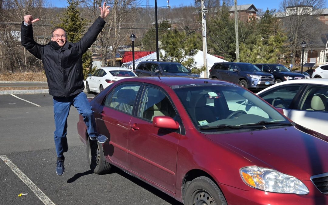 Jonathan’s 2007 Toyota Corolla Donated to Habitat for Humanity
