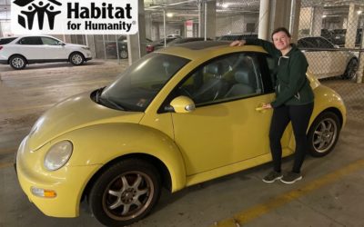 Madison’s 2004 Volkswagen New Beetle Donated to Habitat for Humanity of Wake County