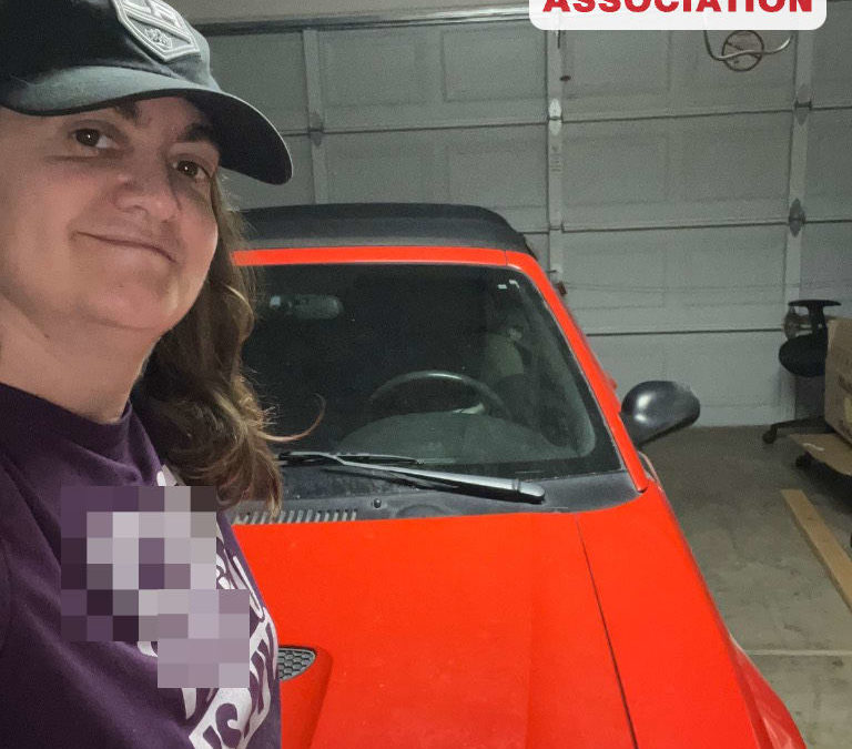 Laura’s 2000 Ford Mustang Donated to ALS Association