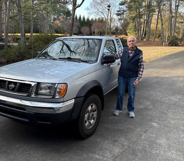 James’s 2000 Nissan Frontier Donated to Habitat for Humanity
