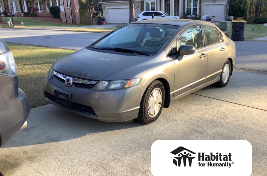 The Rios Family’s 2006 Honda Civic Donated to Habitat for Humanity