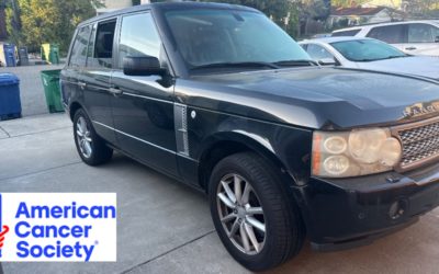 2006 Land Rover Range Rover Donated to The American Cancer Society